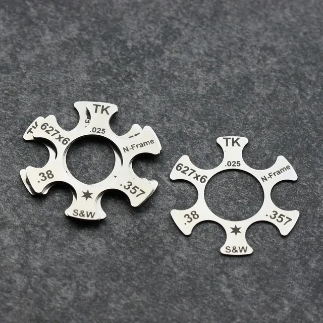 TK Custom 627 moon clip inox 10 pz 38/357 Starline