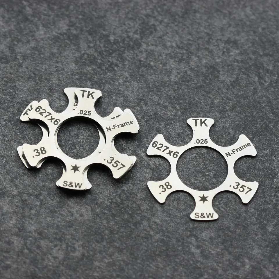 TK Custom 627 moon clip inox 10 pz 38/357 Starline