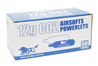 Aim Top 12g bombolette CO2 12 grammi per softair