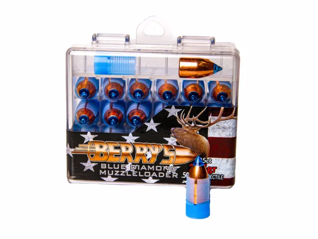 Berry's Blue Diamond palle avancarica 50 cal 25 pz