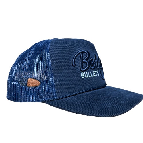 Berry's Script Logo cappellino snapback navy corduroy