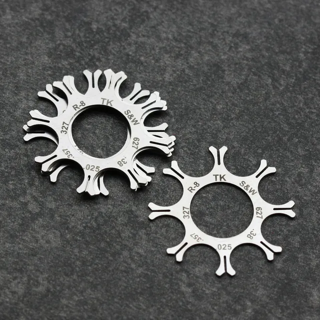 TK Custom 627 327 moon clip 38/357 8 colpi slit inox