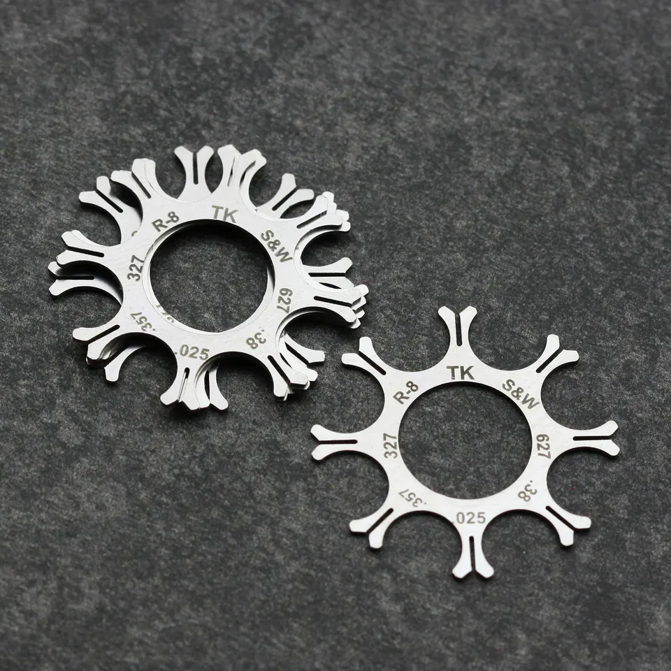 TK Custom 627 327 moon clip 38/357 8 colpi slit inox