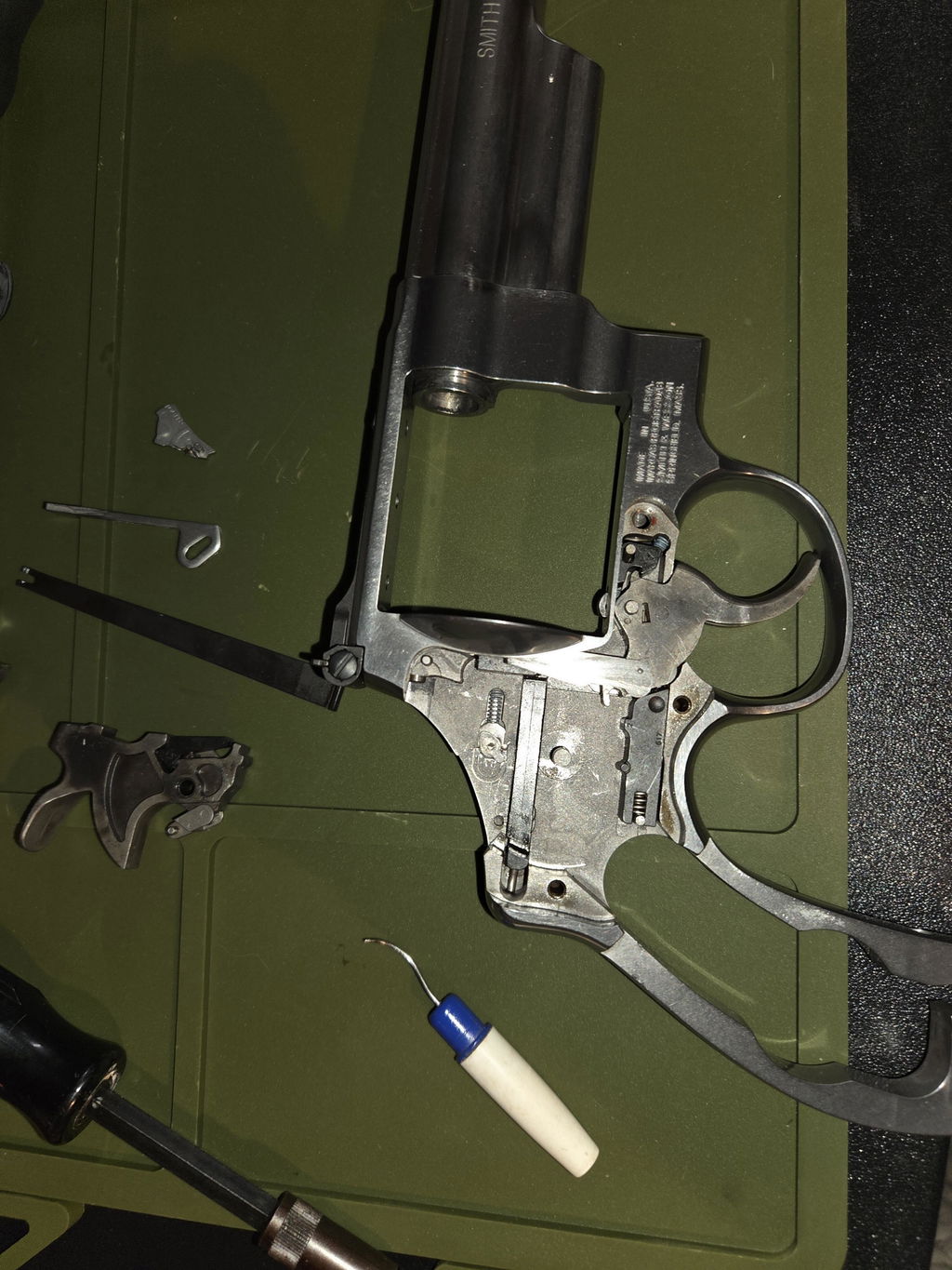 TK Custom Internal Lock Plug tappo revolver S&W inox opaco