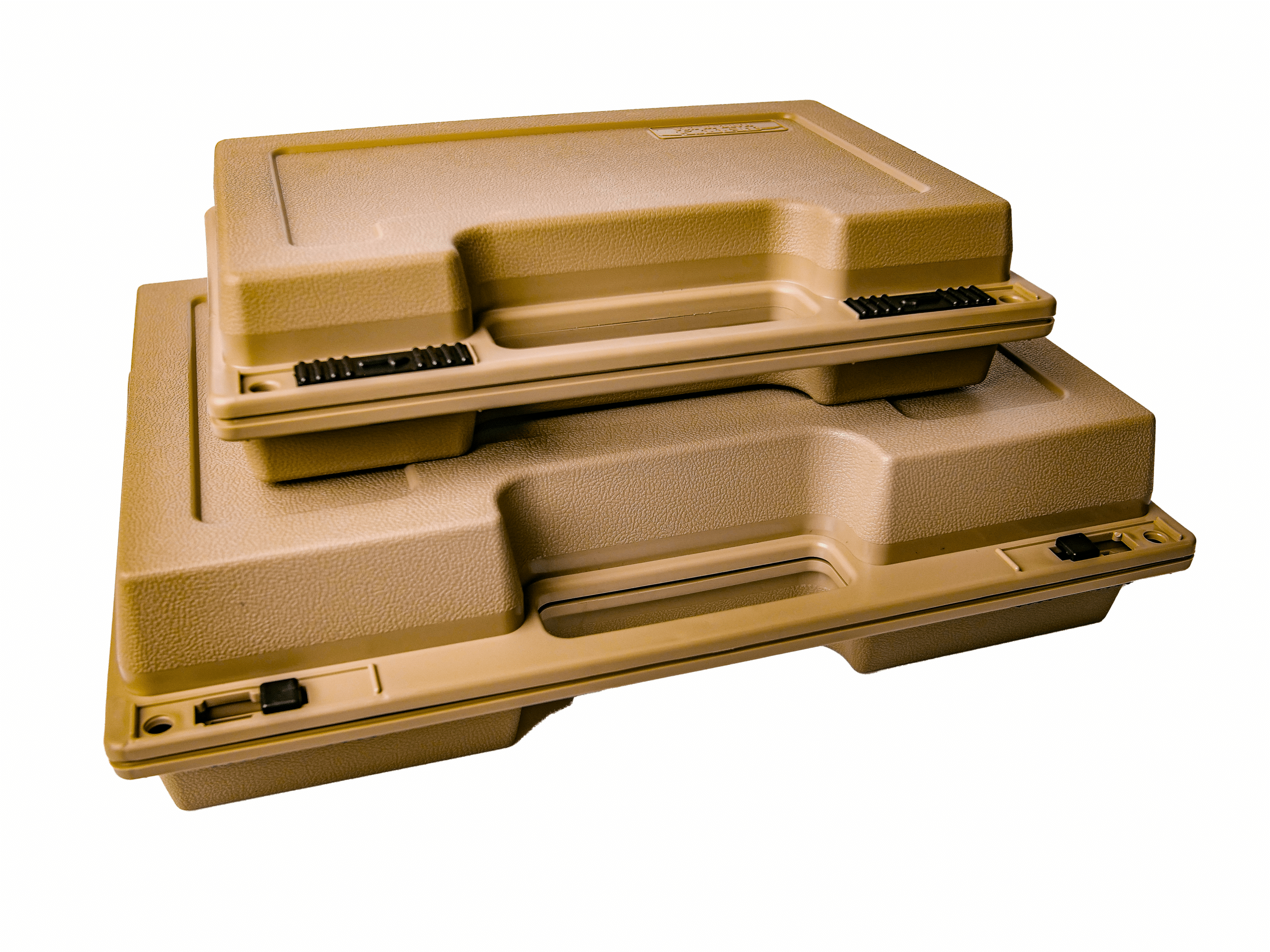 Berry's Double Pistol Case custodia rigida doppia tan