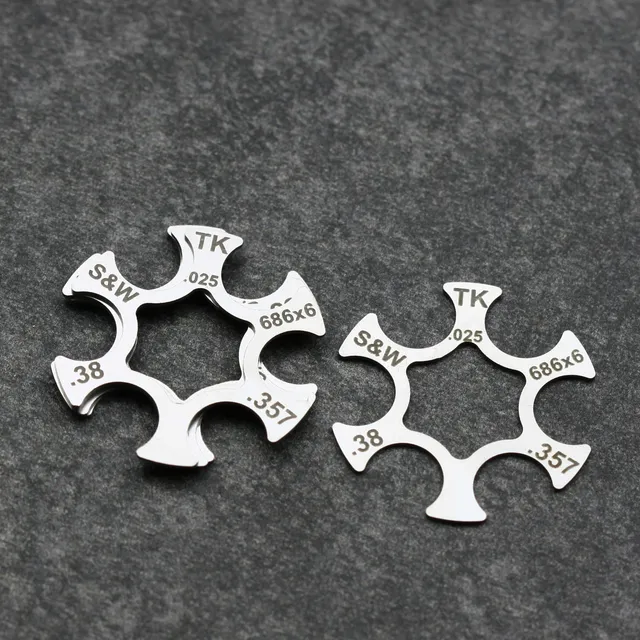 TK Custom S&W 686 38/357 Moon Clip 6 colpi acciaio