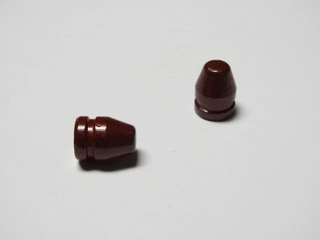 SNS Cast Bullets 40 S&W 140 gr FP palle rivestite rosse 500 pz