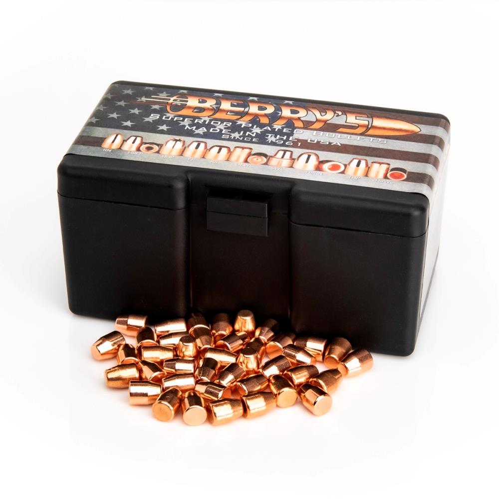 Berry's 9mm 115 gr Flat Point palle ramate .356