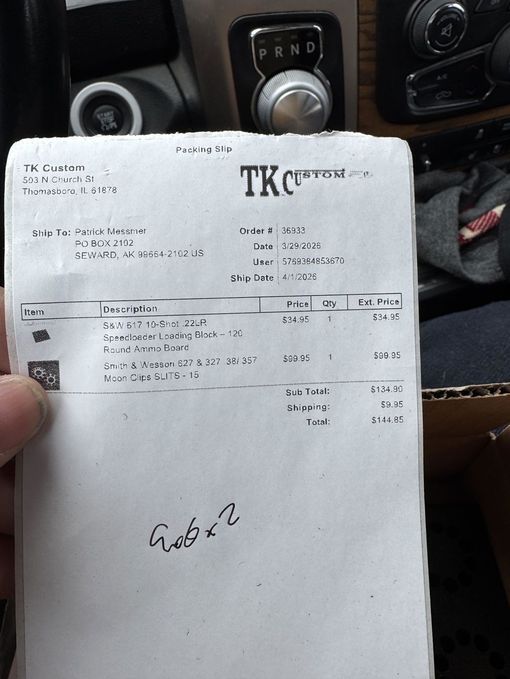 TK Custom 627 327 moon clip 38/357 8 colpi slit inox