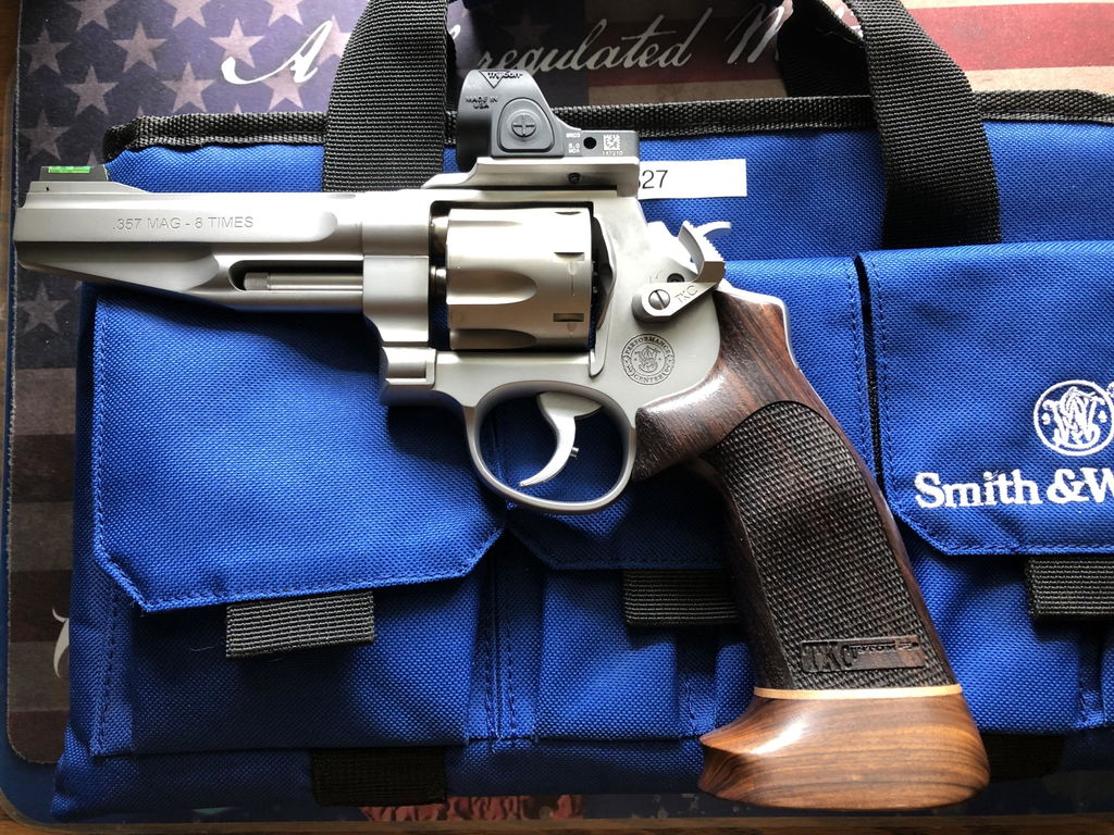 Allchin S&W K/L/N attacco punto rosso RMR SRO Holosun C nero