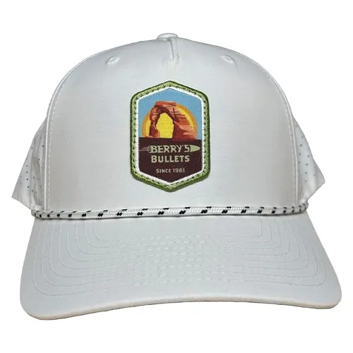 Berry's Arches Logo cappellino snapback bianco golf