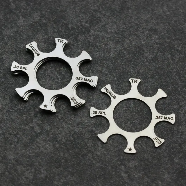 TK Custom Taurus 608 moon clip .38/.357 Starline 3 pezzi
