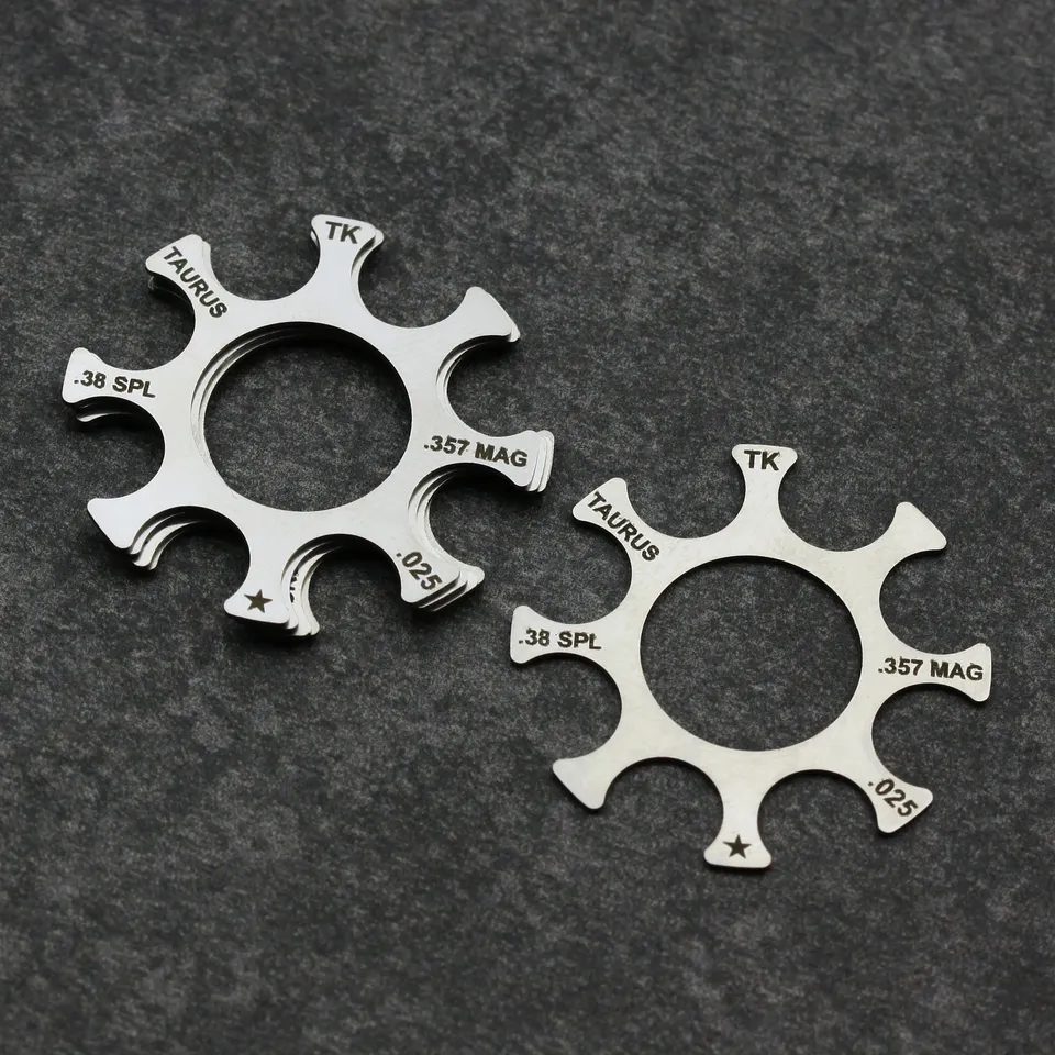 TK Custom Taurus 608 moon clip .38/.357 Starline 3 pezzi