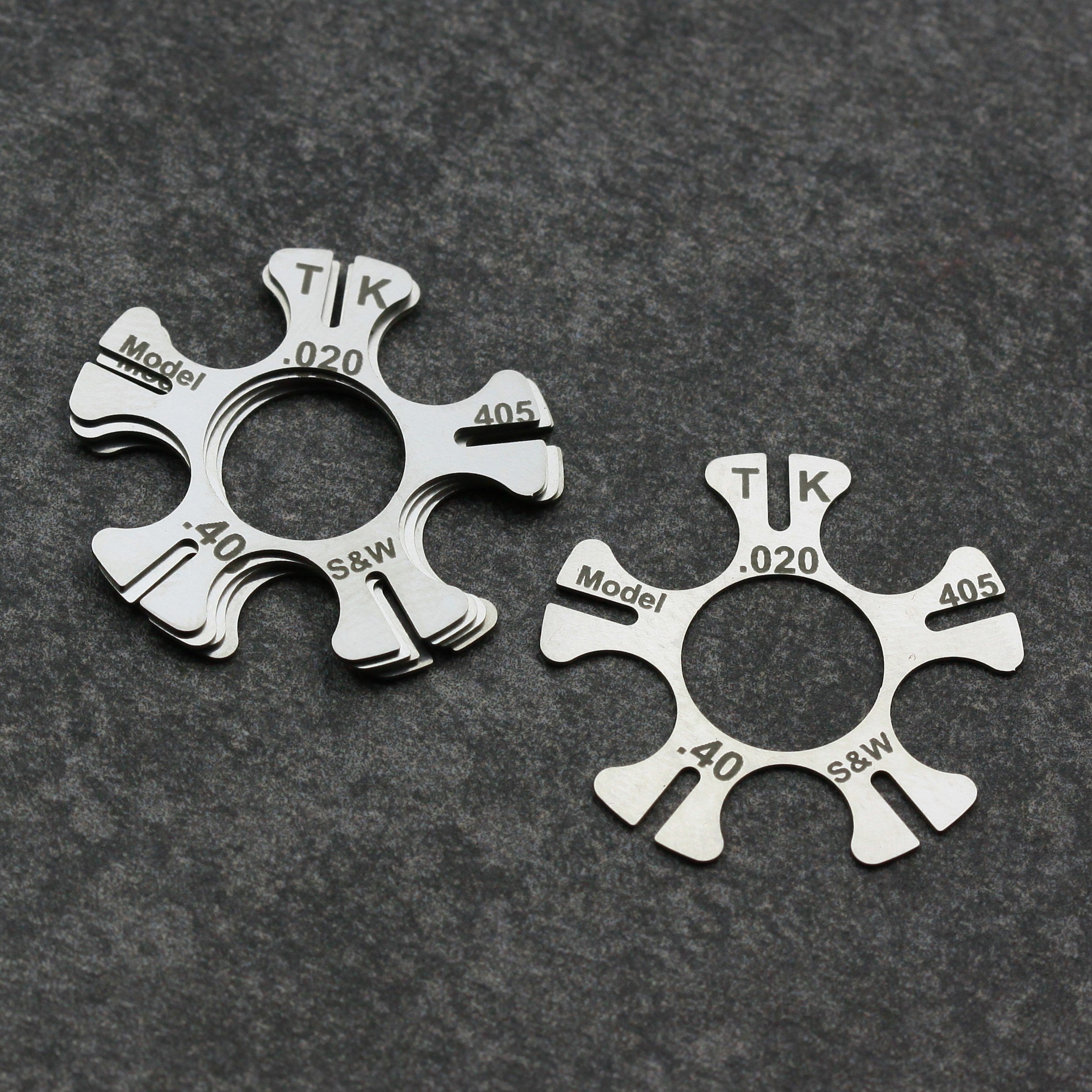 TK Custom 405 40 S&W Moon Clip 3 pezzi acciaio
