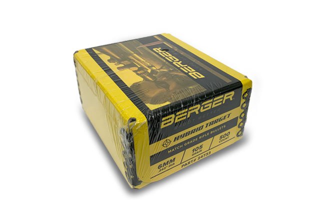 Berger Match Hybrid Target 6 mm Palle 500 Pezzi 105 gr