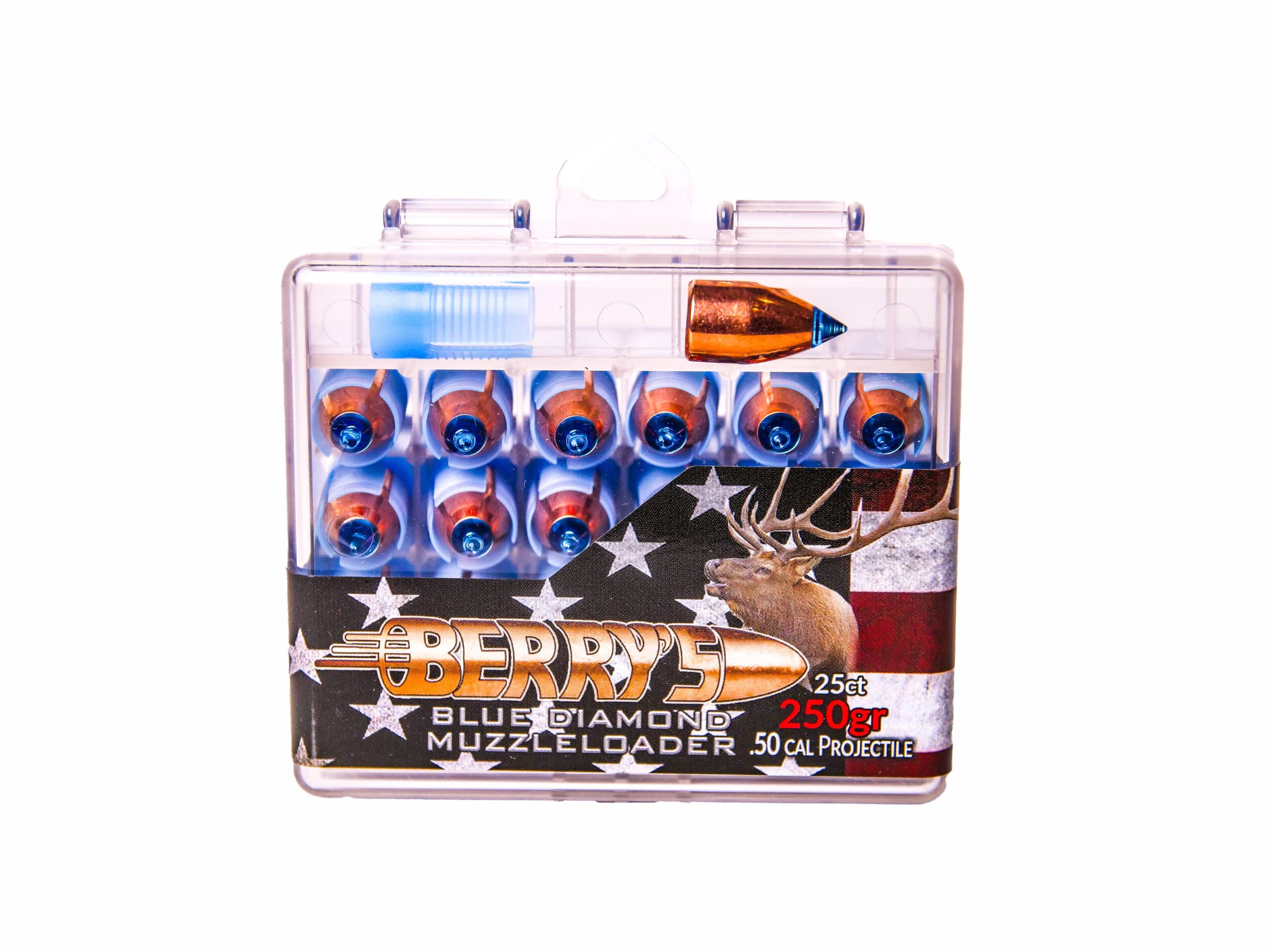 Berry's Blue Diamond palle avancarica 50 cal 25 pz
