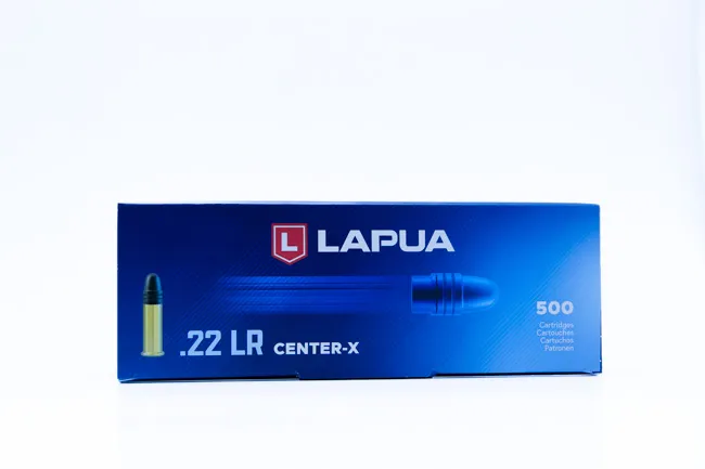 Lapua Center-X 22 LR 40 grani cartucce 500 colpi subsoniche