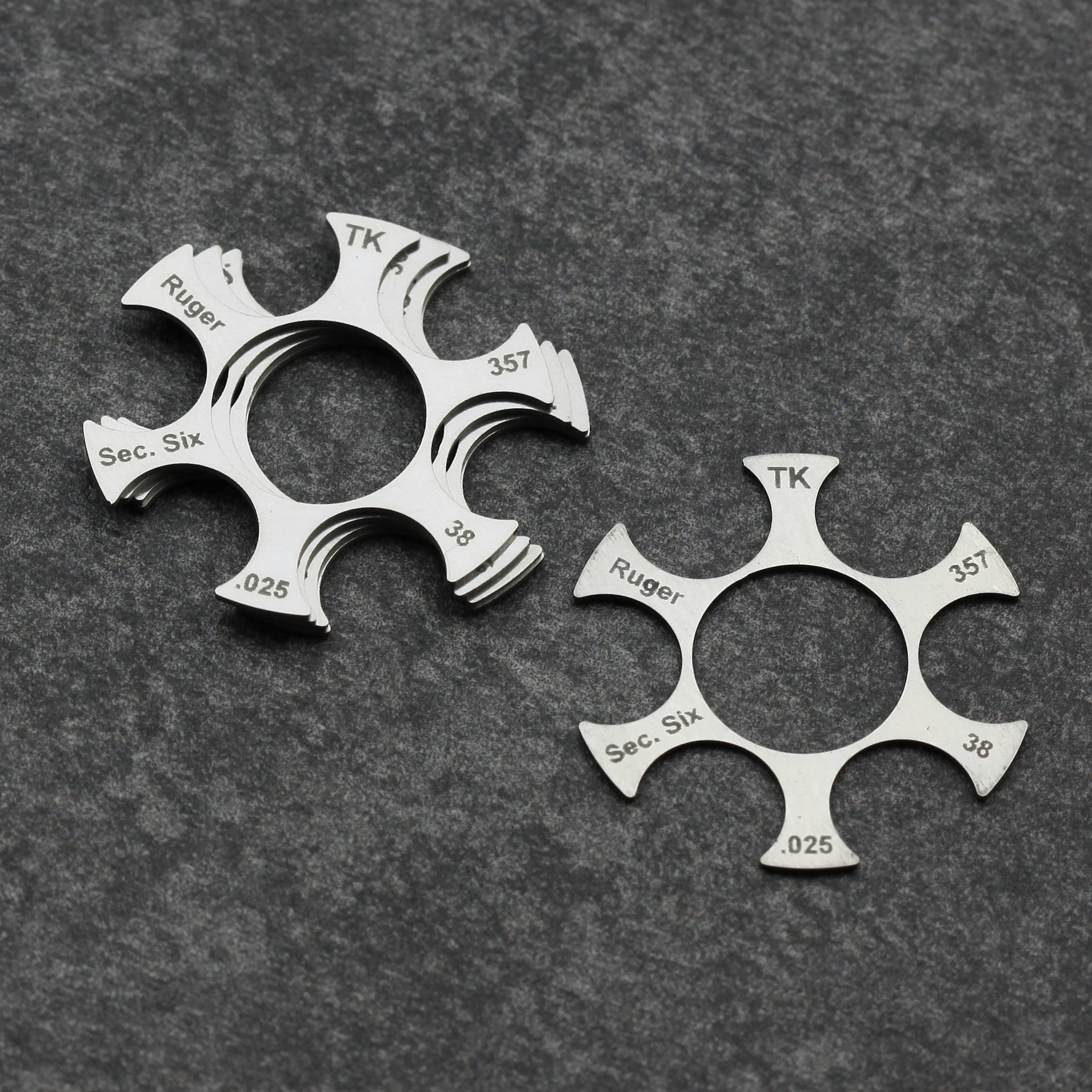 TK Custom Security Six moon clip 38/357 6 colpi acciaio