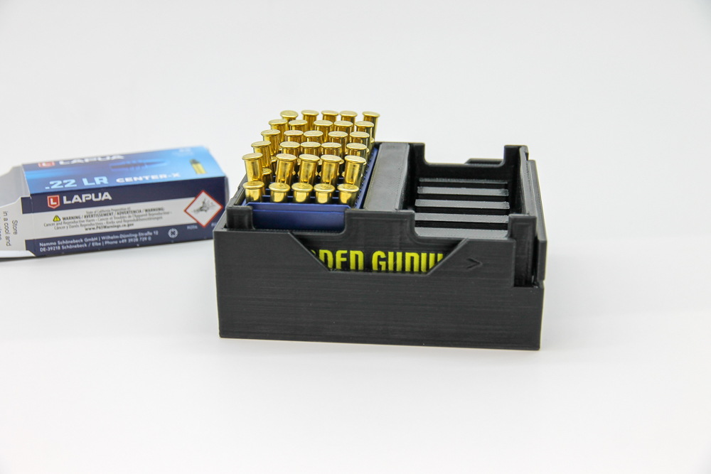 Ammo at the Ready 22LR Scatola Portamunizioni 100 Colpi