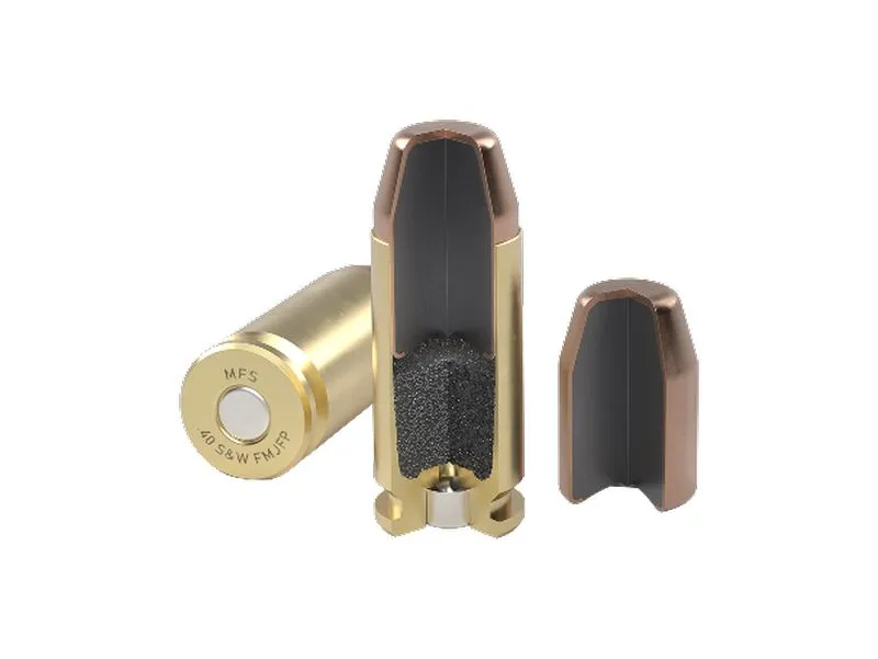 MFS Munizioni 40 S&W FMJ-FP cartucce alta energia