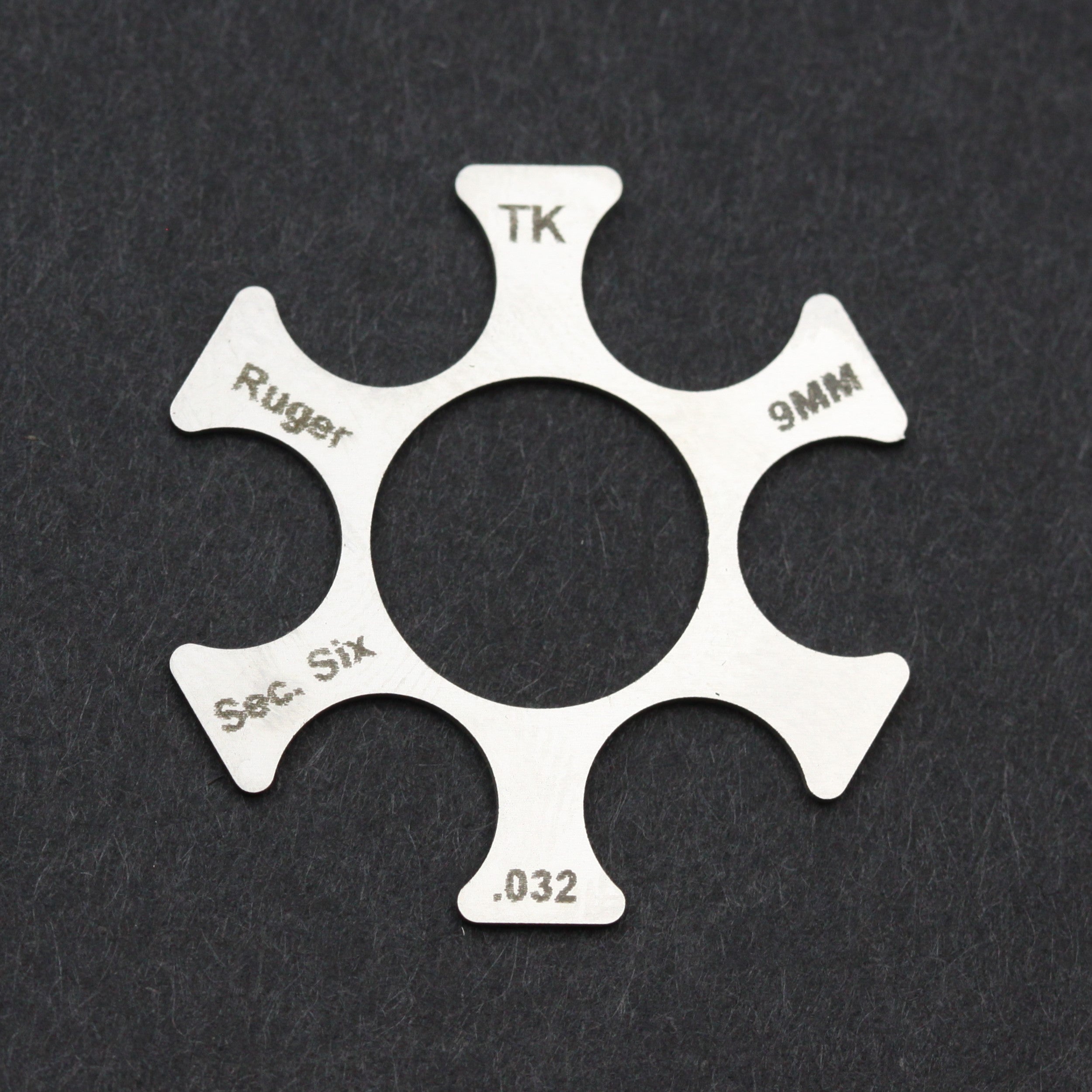TK Custom Ruger Security Six Moon Clip 9mm 6 colpi inox 5 pz