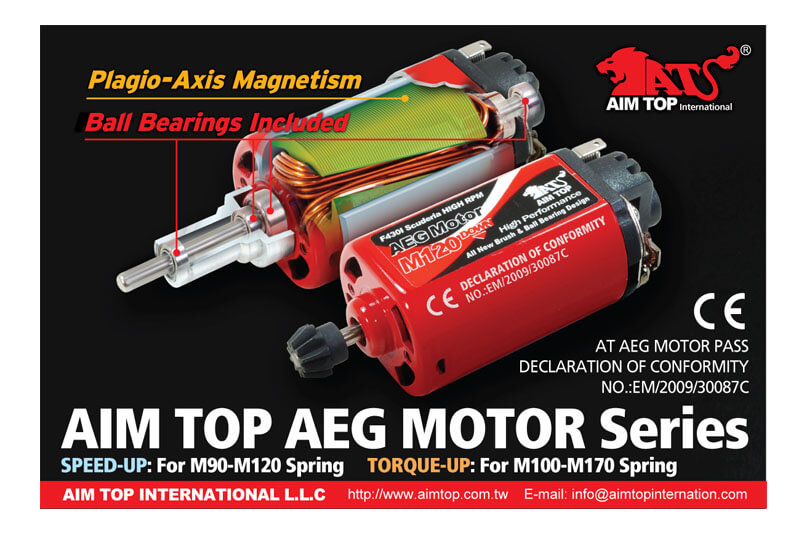 Aim Top Tornado Speed-Up motore AEG asse O