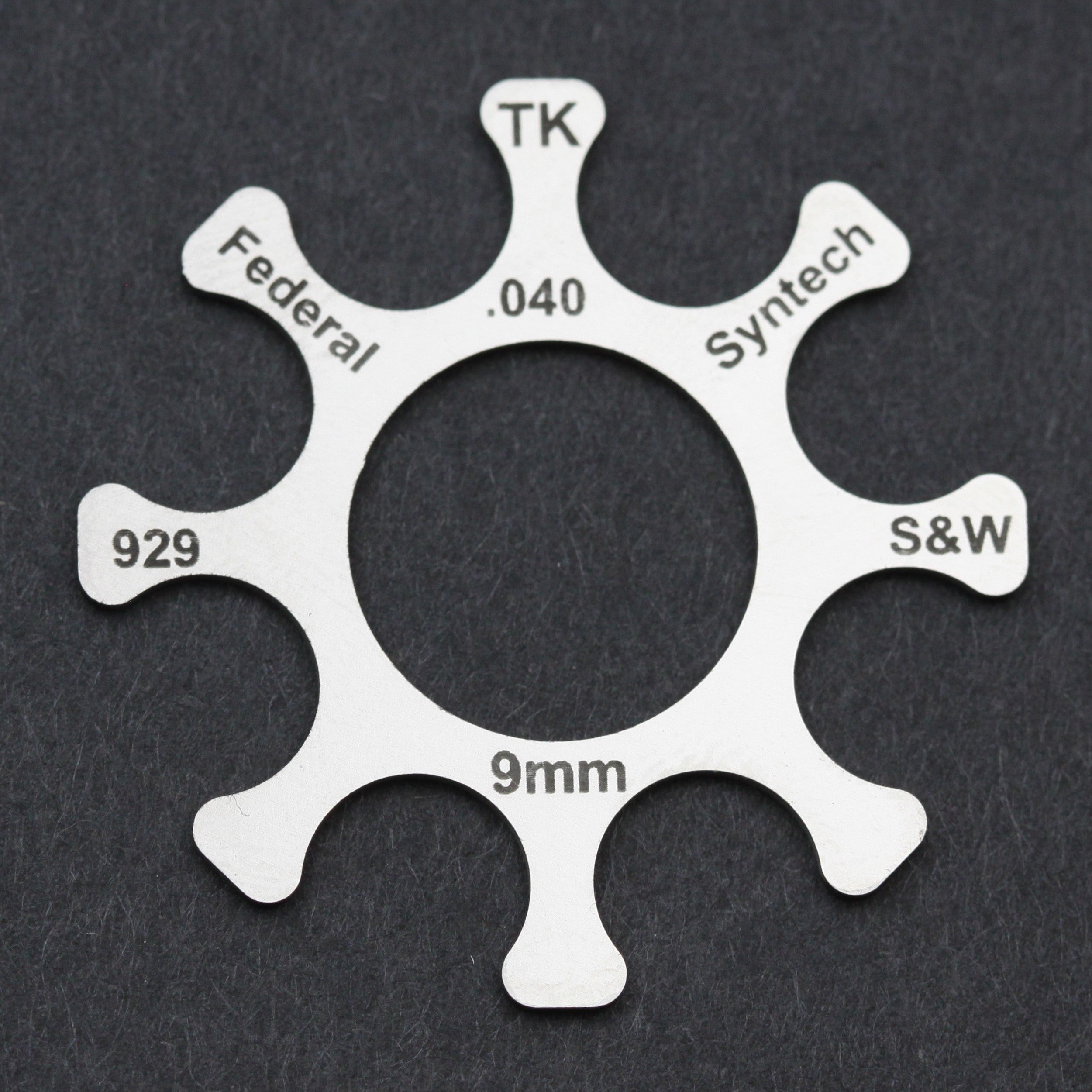 TK Custom S&W 327 WR Moon Clip 9mm Syntech .040"