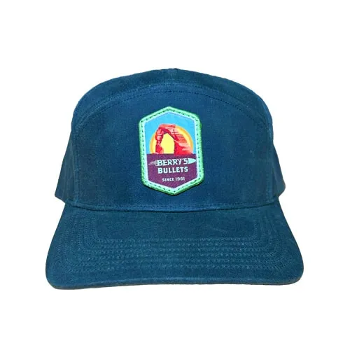 Berry's Arches Logo cappello 7 pannelli verde oliva