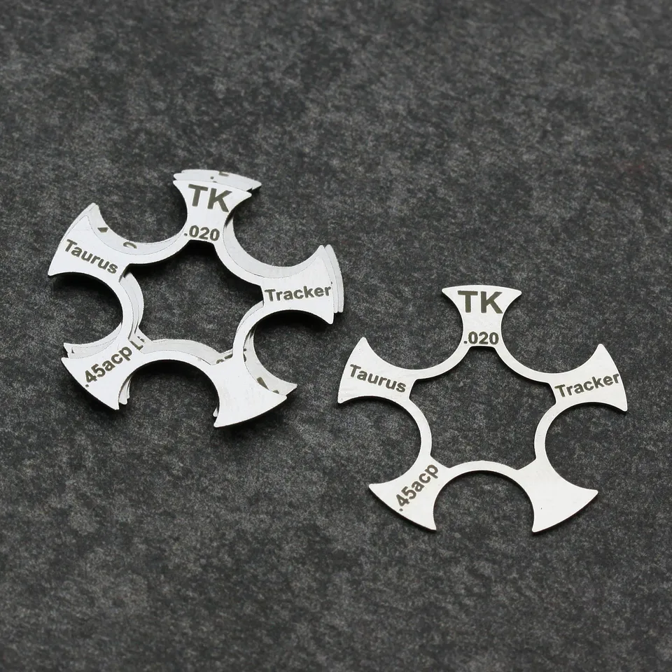 TK Custom Tracker 455 moon clip .45 ACP 5 colpi 5 pezzi