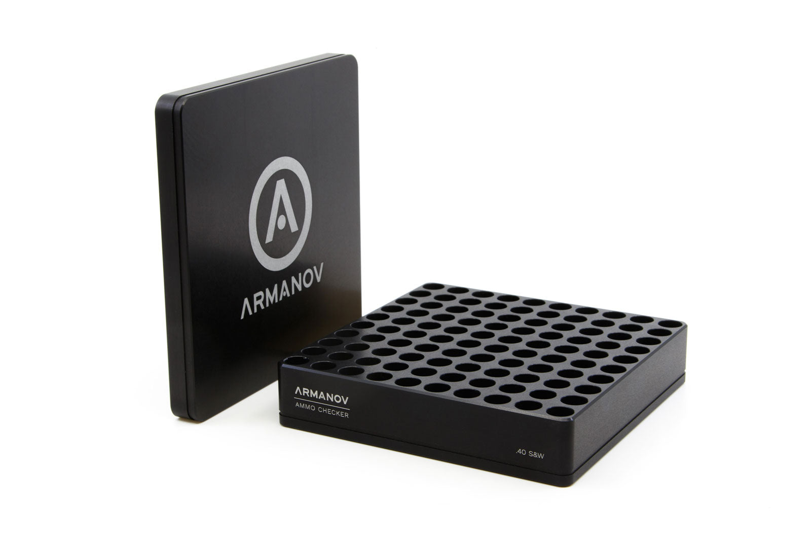 Armanov Ammo Checker 100 colpi con coperchio ribaltabile