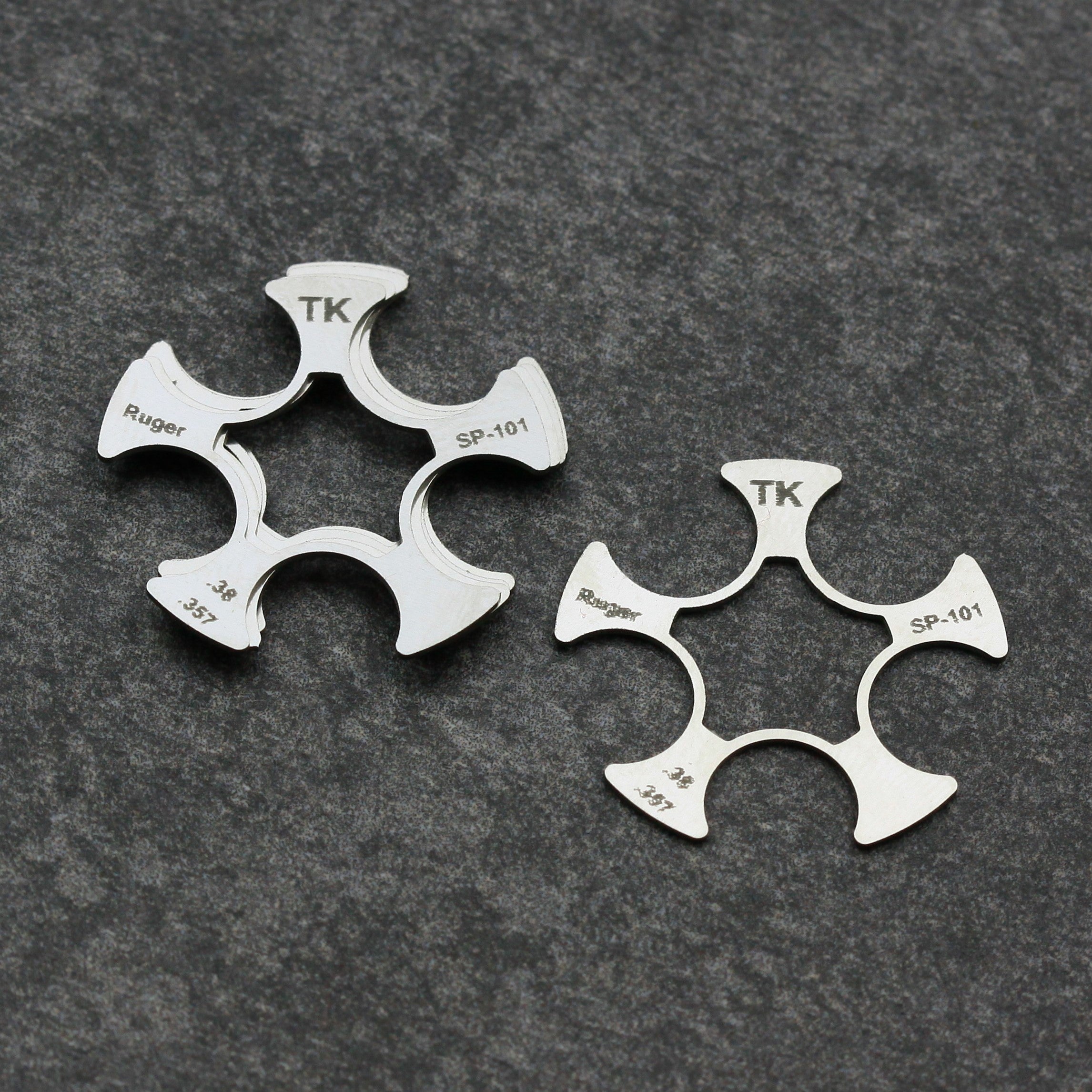 TK Custom SP-101 38/357 Moon Clip 3 pezzi acciaio