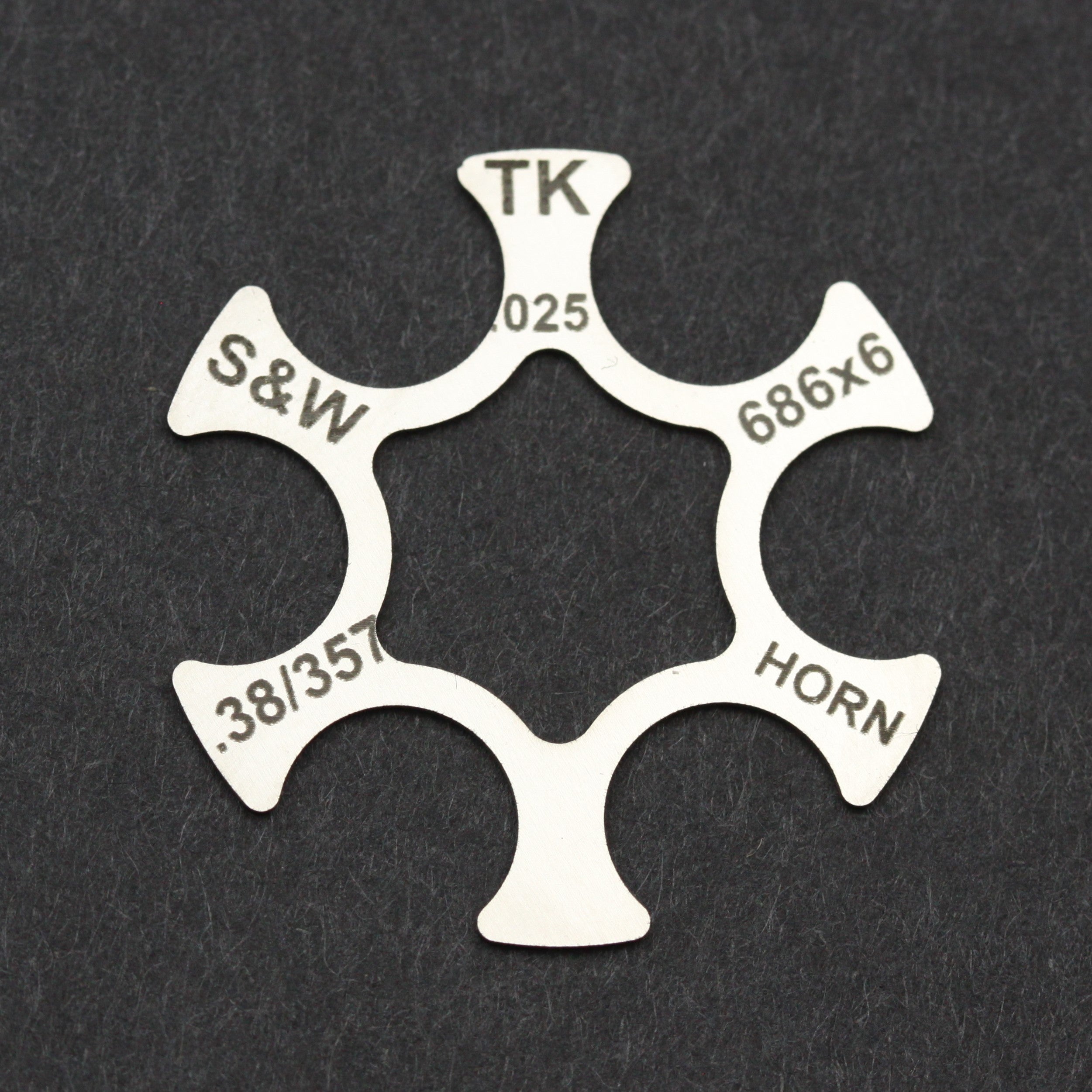 TK Custom S&W 686 moon clip 38/357 per bossoli Hornady