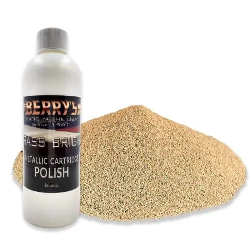 Berry's graniglia mais 6lb + polish 8oz per bossoli
