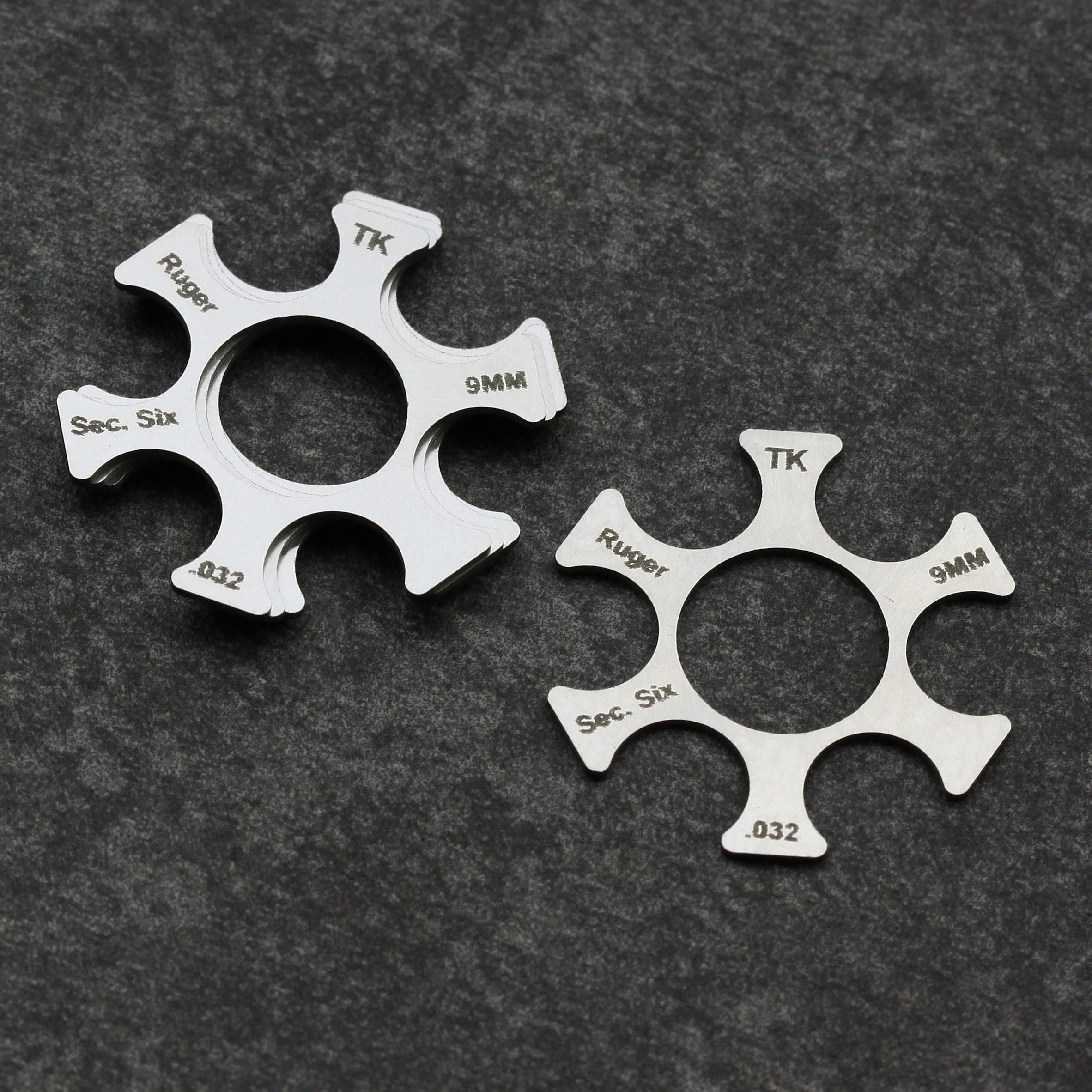 TK Custom Ruger Security Six Moon Clip 9mm 6 colpi inox 5 pz