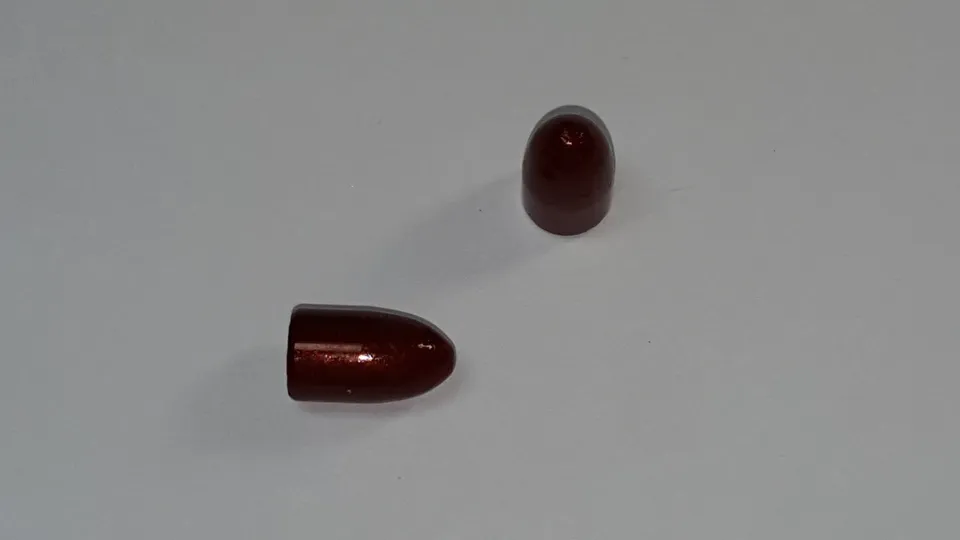 SNS Cast Bullets 9mm 135 gr RN palle rivestite rosse 500 pz