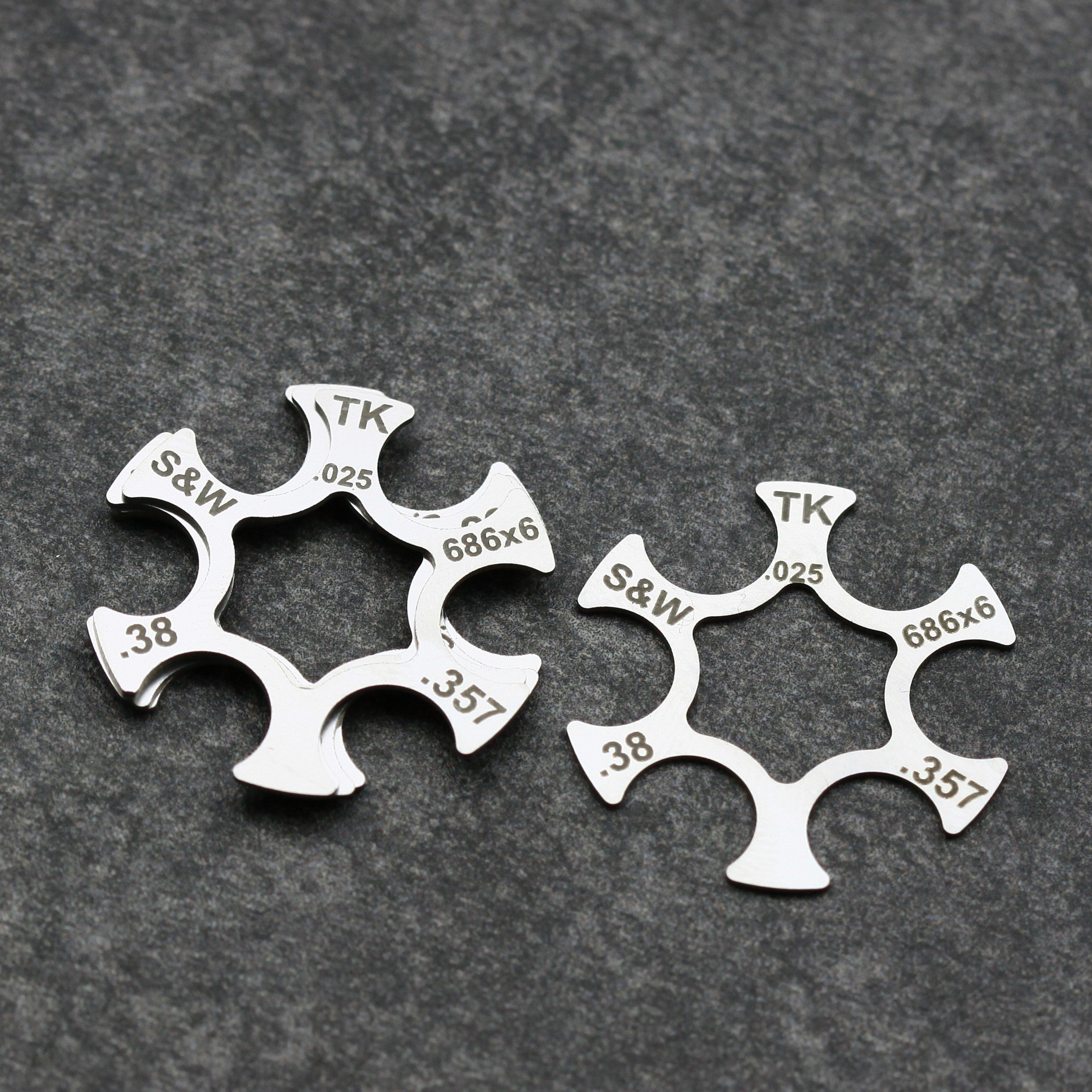 TK Custom Ruger GP-100 38/357 Moon Clip 6 colpi acciaio