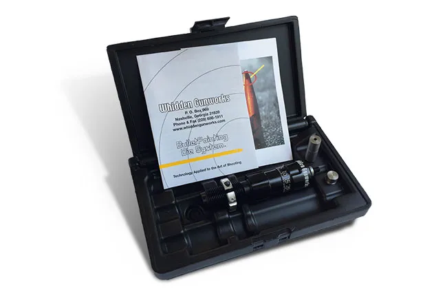Whidden Gunworks Pointing Die System die formatura palle