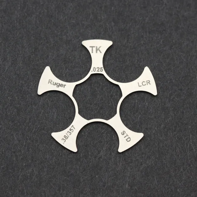 TK Custom LCR Moon Clip 38/357 Starline acciaio