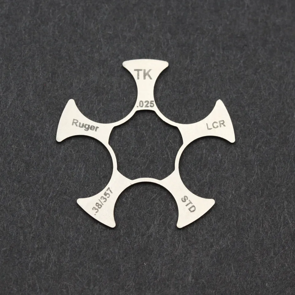 TK Custom LCR Moon Clip 38/357 Starline acciaio