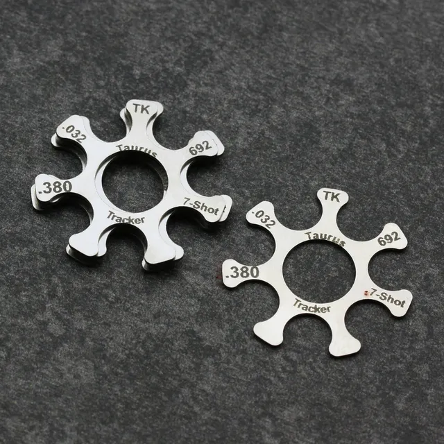 TK Custom Taurus Tracker 692 moon clip 380 7 colpi acciaio