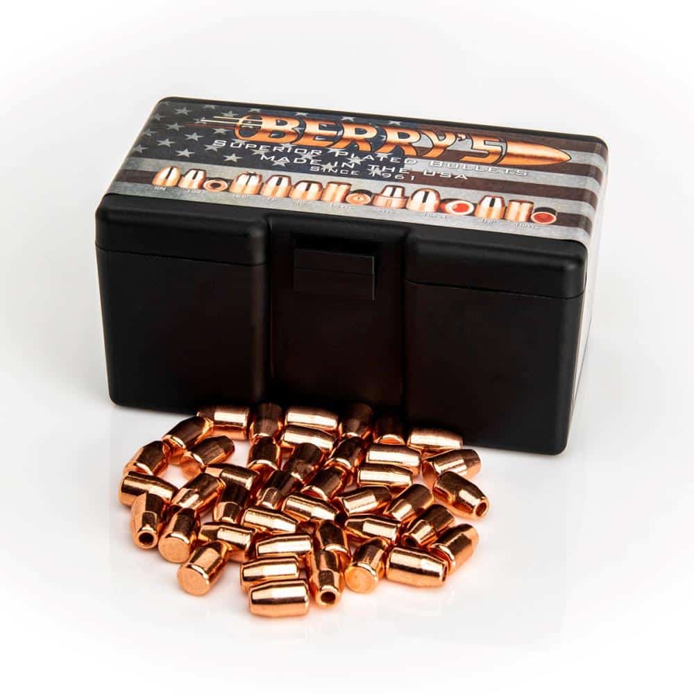 Berry's Superior Plated .40 (.401) 180gr Target Hollow Point palle