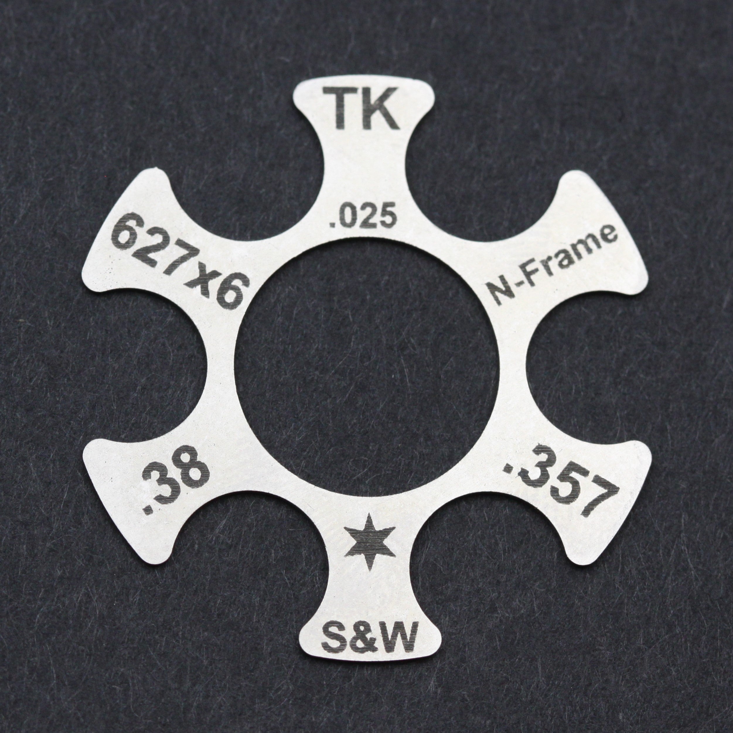 TK Custom 627 moon clip inox 10 pz 38/357 Starline