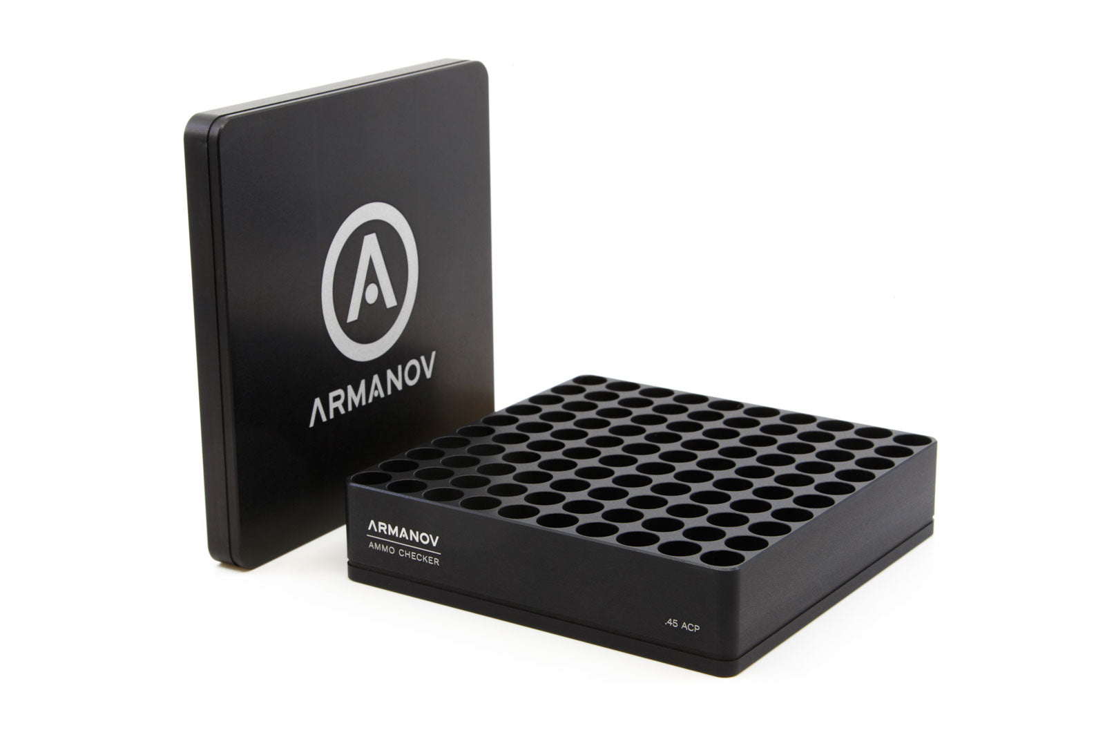 Armanov Ammo Checker 100 colpi con coperchio ribaltabile