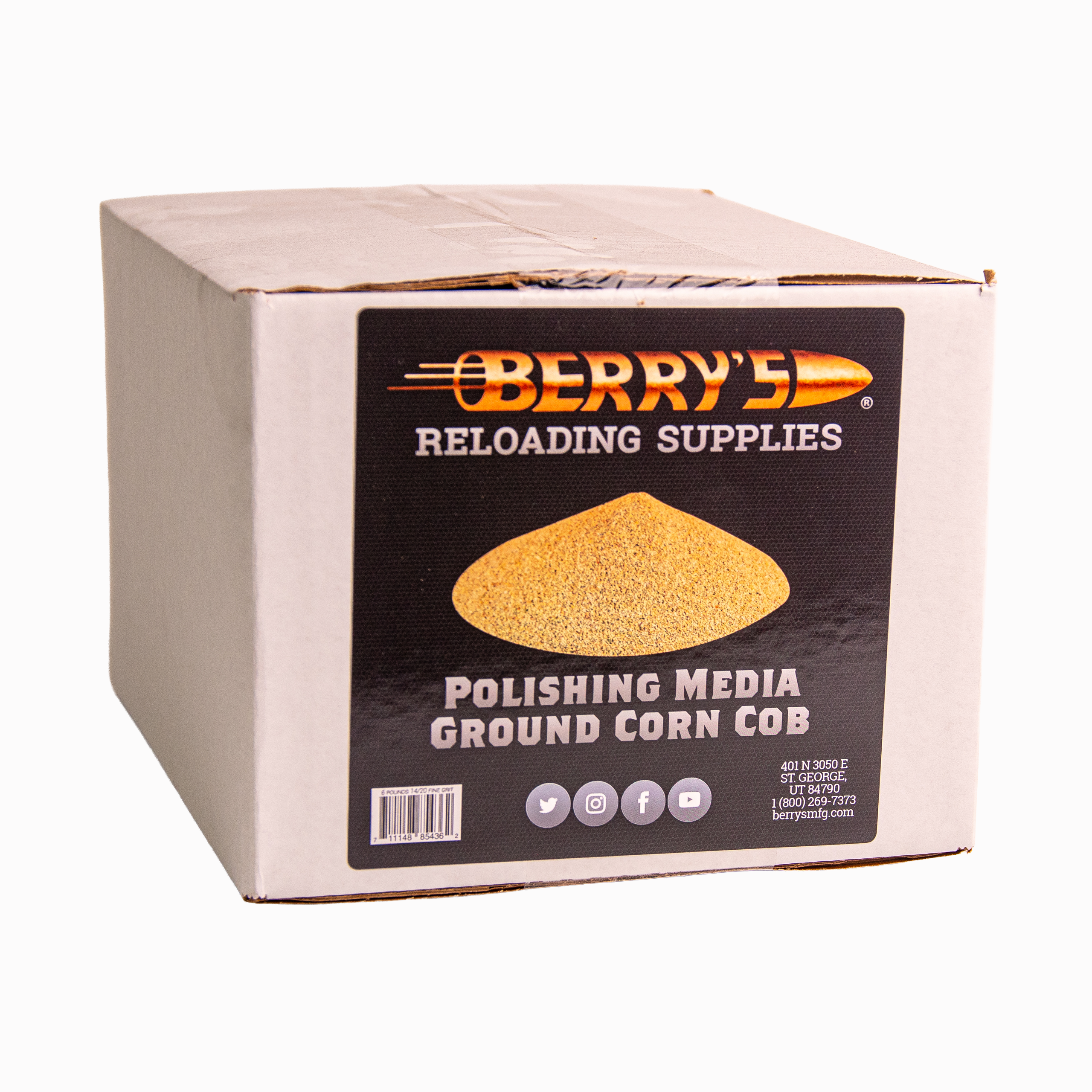 Berry's Corn Media graniglia mais pulizia bossoli 14/20