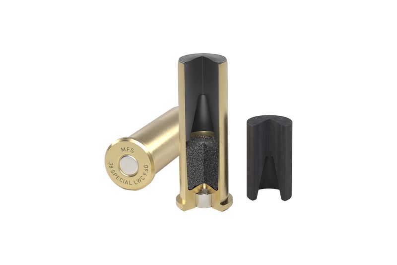 MFS .38 Special LWC munizioni revolver wadcutter