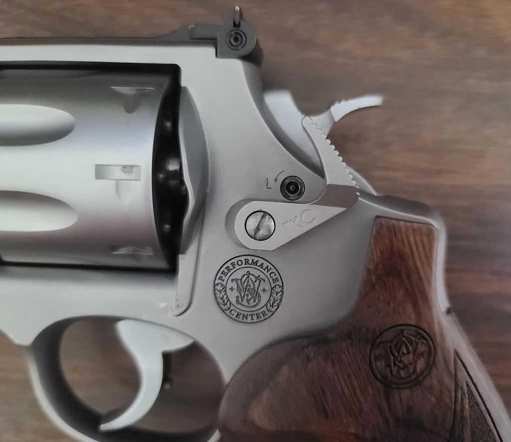 TK Custom Extended Cylinder Release leva revolver S&W K/L/N lunga