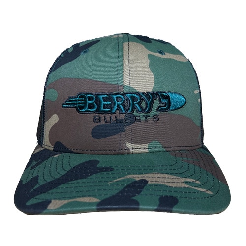 Berry's Logo cappello snapback camo nero mesh