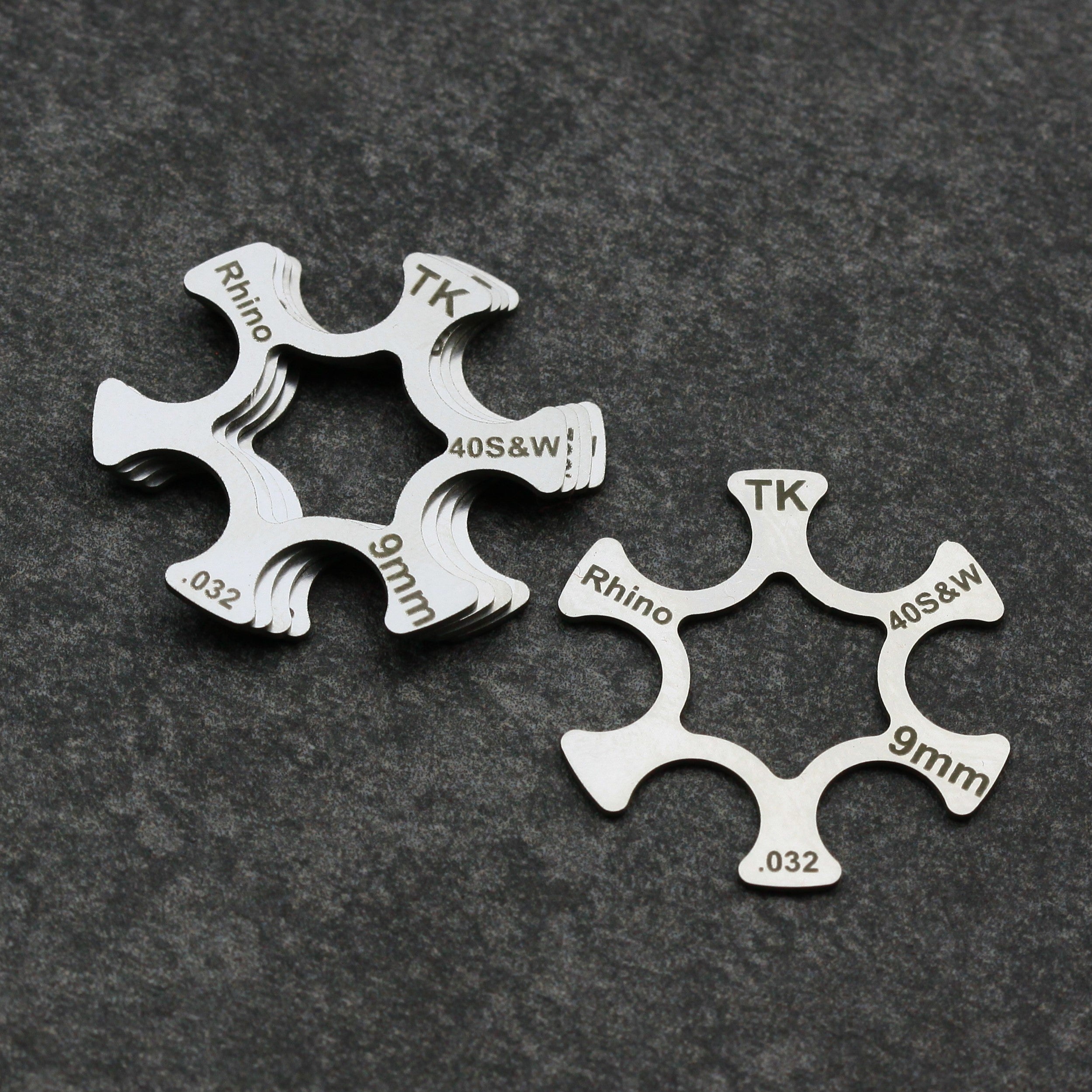 TK Custom Chiappa Rhino 40DS Moon Clip 9mm 6 colpi inox 5 pz