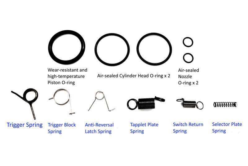 Aim Top Kit Riparazione Softair per Gearbox V2 AEG