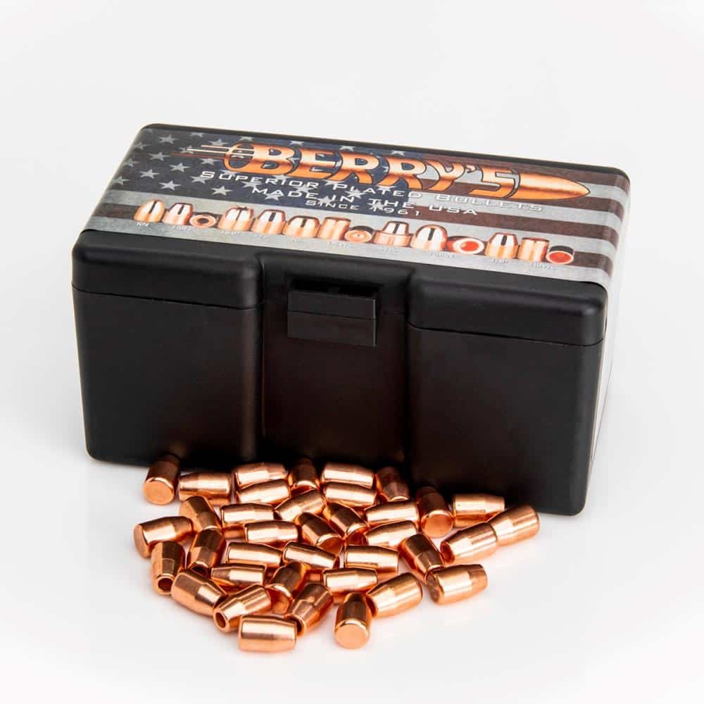 Berry's Superior Plated .38/.357 158gr Target Hollow Point palle